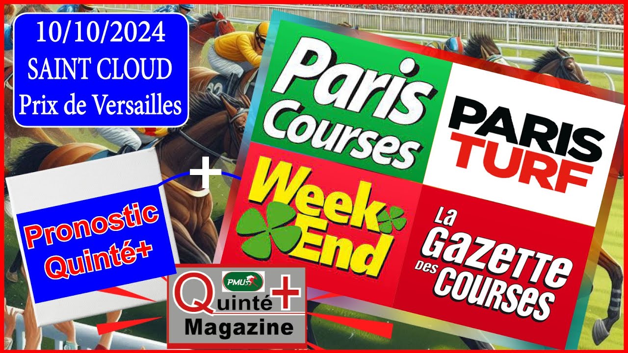 Les prévisions d&rsquo;Hervé Fortin pour le Quinté de Saint-Cloud du jeudi 10 octobre