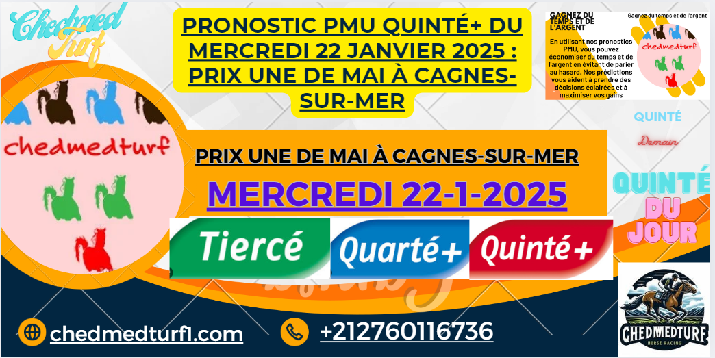 Prédictions d&rsquo;Hervé Fortin pour le Quinté du 22 février à Cagnes-sur-Mer